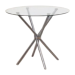 Mesa baja de cristal